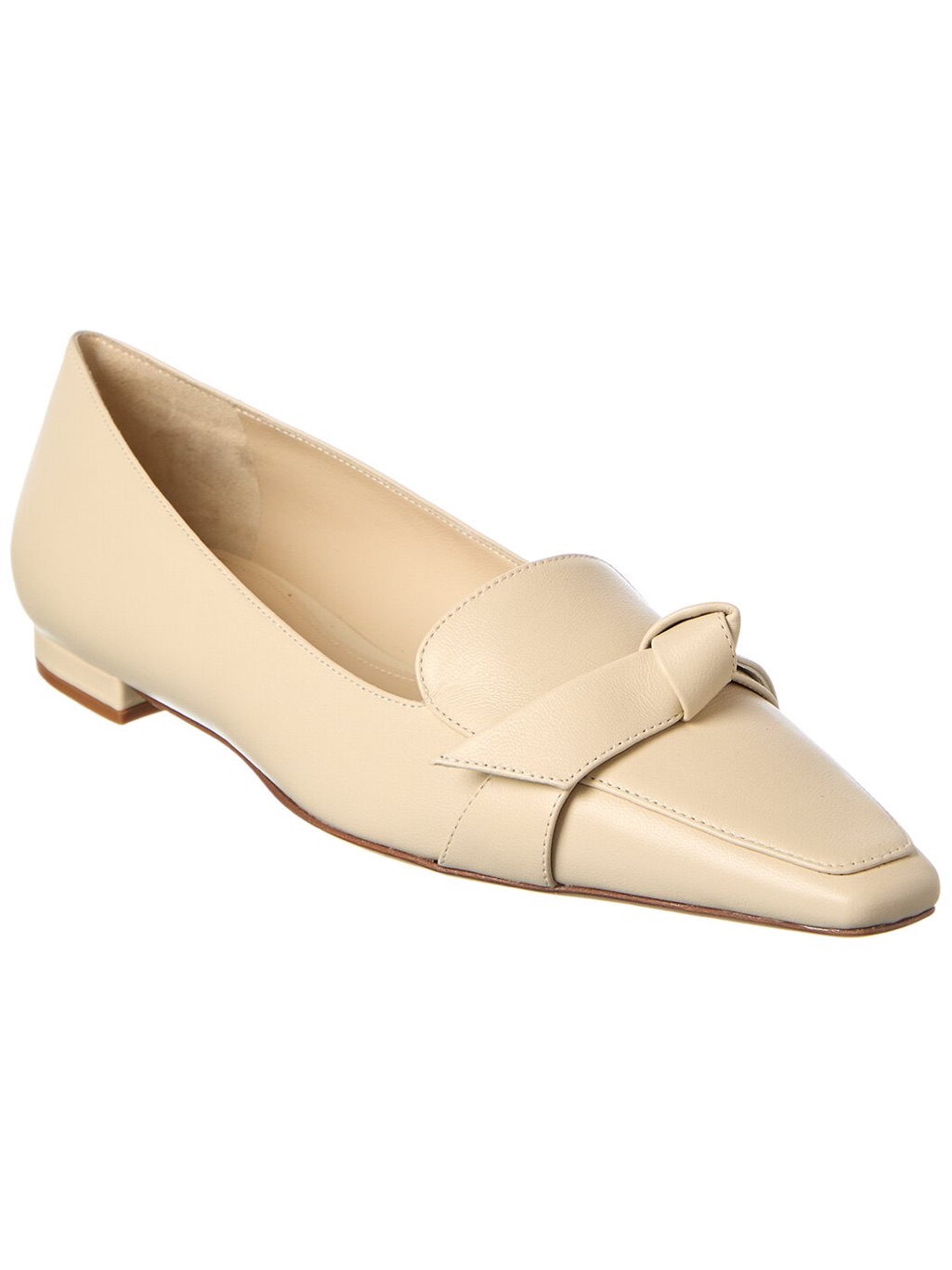Alexandre Birman Clarita Square Leather Loafer
